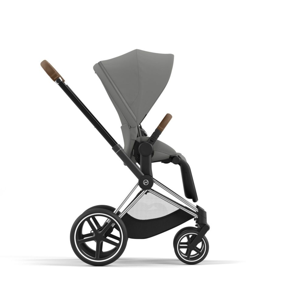 Carrinho de Bebé Priam Chrome Brown e Babycoque Cloud T i-Size Cybex - Cybex - PACKPRIAM009-004