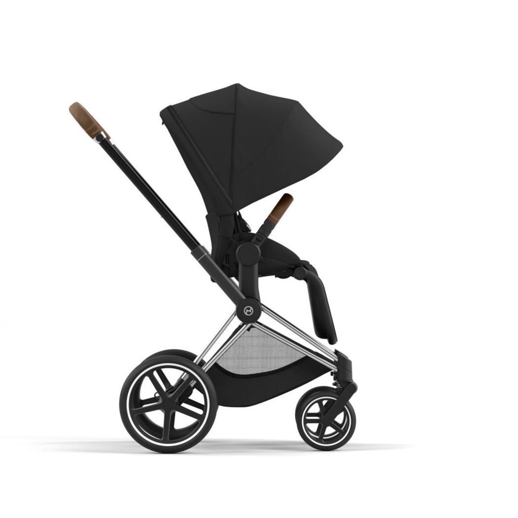 Carrinho de Bebé Priam Chrome Brown e Babycoque Cloud T i-Size Plus Cybex - Cybex - PACKPRIAM011-002