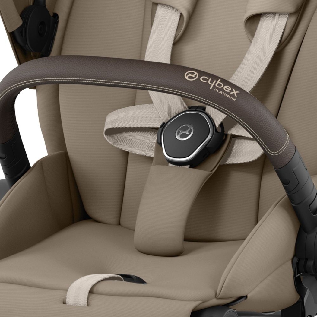 Carrinho de Bebé Priam Chrome Brown e Babycoque Cloud T i-Size Plus Cybex - Cybex - PACKPRIAM011-015