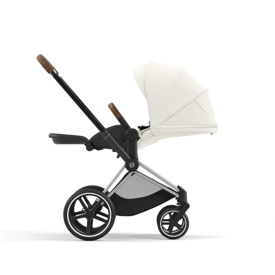 Carrinho de Bebé Priam Chrome Brown e Babycoque Cloud T i-Size Plus Cybex - Cybex - PACKPRIAM011-030