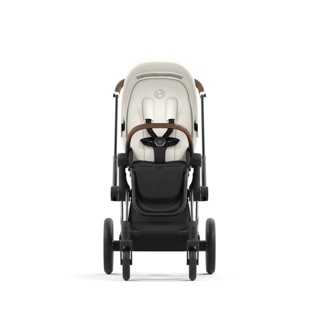 Carrinho de Bebé Priam Chrome Brown, Babycoque Cloud T i-Size Plus e Base T Isofix i-Size Cybex - Cybex - PACKPRIAM012-030