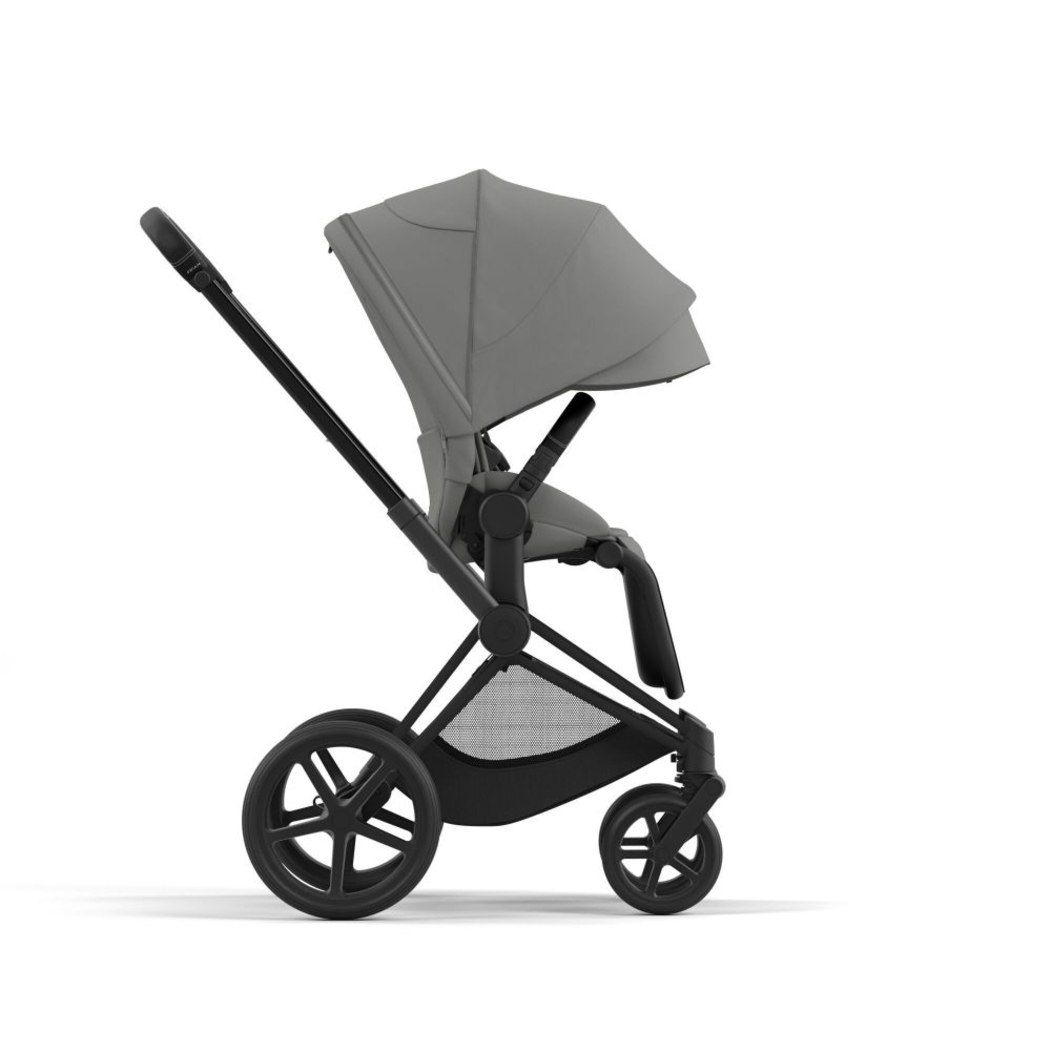 Carrinho de Bebé Priam Matt Black e Babycoque Cloud T i-Size Cybex - Cybex - PACKPRIAM013-004