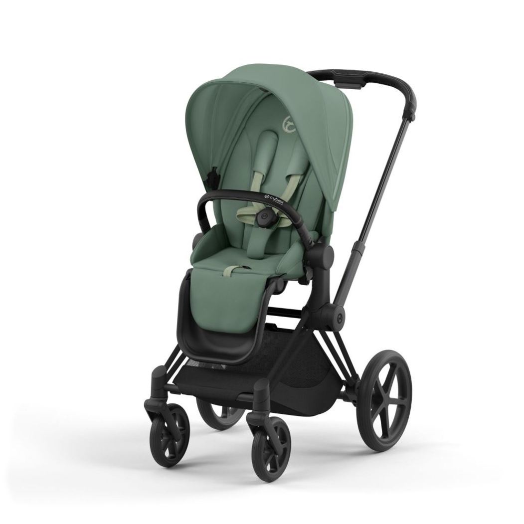 Carrinho de Bebé Priam Matt Black e Babycoque Cloud T i-Size Cybex - Cybex - PACKPRIAM013-011