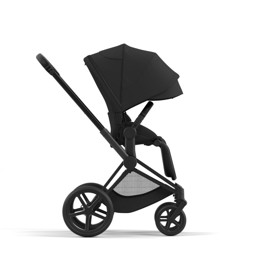 Carrinho de Bebé Priam Matt Black, Babycoque Cloud T i-Size e Base T Isofix i-Size Cybex - Cybex - PACKPRIAM014-001