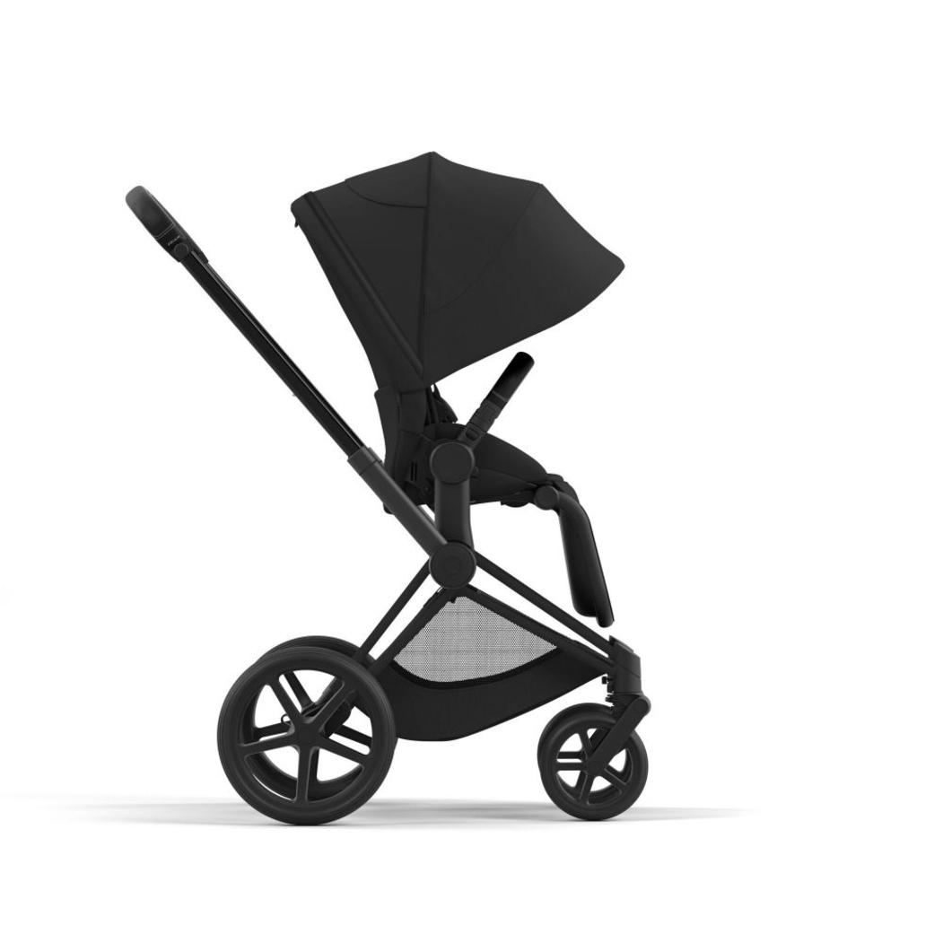 Carrinho de Bebé Priam Matt Black e Babycoque Cloud T i-Size Plus Cybex - Cybex - PACKPRIAM015-003