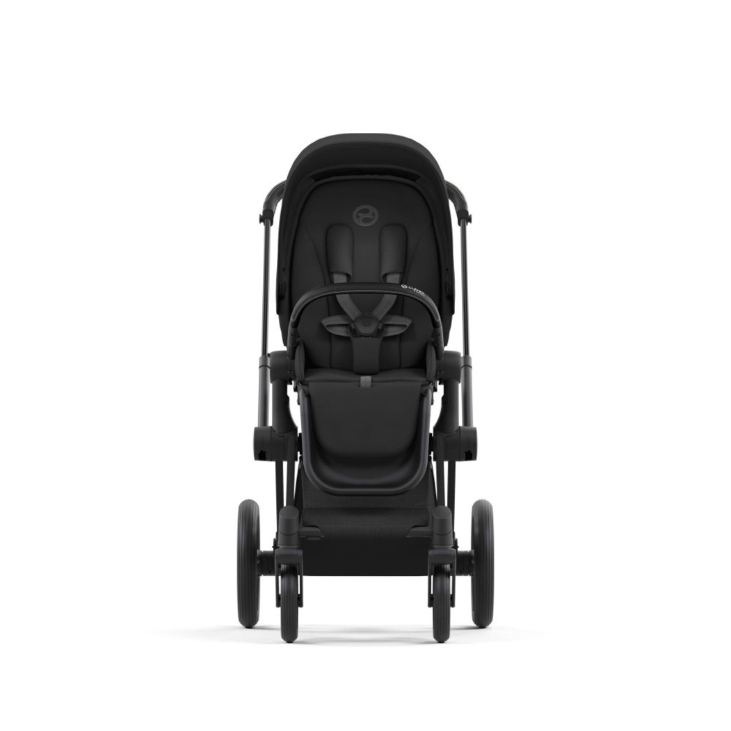 Carrinho de Bebé Priam Matt Black e Babycoque Cloud T i-Size Plus Cybex - Cybex - PACKPRIAM015-006
