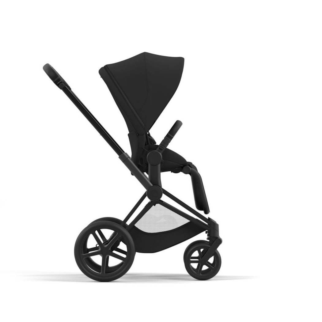 Carrinho de Bebé Priam Matt Black e Babycoque Cloud T i-Size Plus Cybex - Cybex - PACKPRIAM015-006