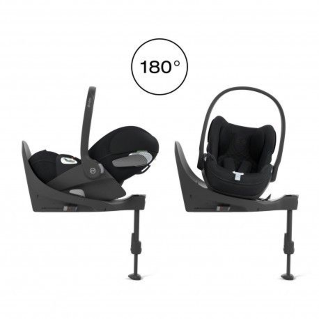 Carrinho de Bebé Priam Matt Black e Babycoque Cloud T i-Size Plus Cybex - Cybex - PACKPRIAM015-014