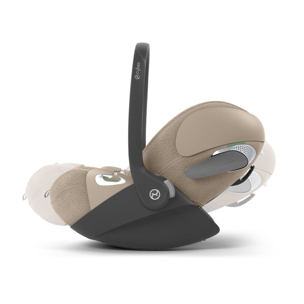 Carrinho de Bebé Priam Matt Black, Babycoque Cloud T i-Size Plus e Base T Isofix i-Size Cybex - Cybex - PACKPRIAM016-023