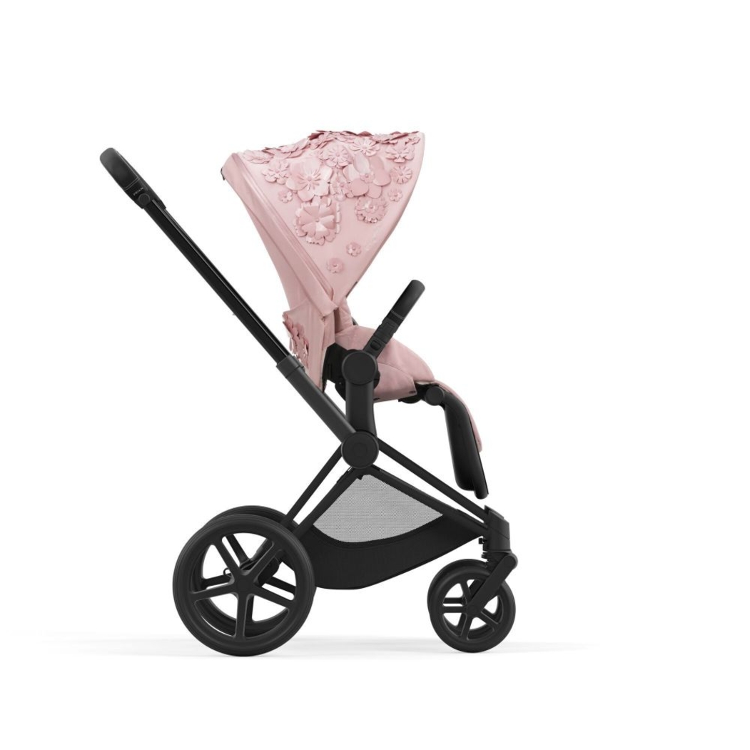 Carrinho de Bebé Cybex Priam Simply Flowers Light Pink - Cybex - PACKPRIAM019-001