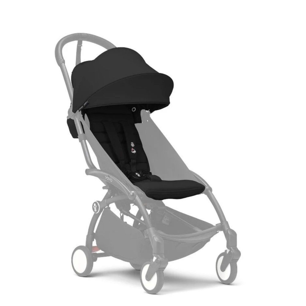 Carrinho de Bebé YOYO 3 Black Stokke com Color Pack 6+ - Stokke - PACKYOYO001-001