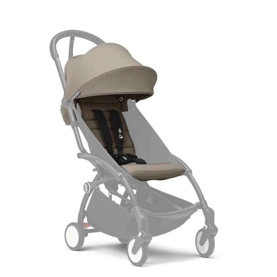 Carrinho de Bebé YOYO 3 Black Stokke com Color Pack 6+ - Stokke - PACKYOYO001-002