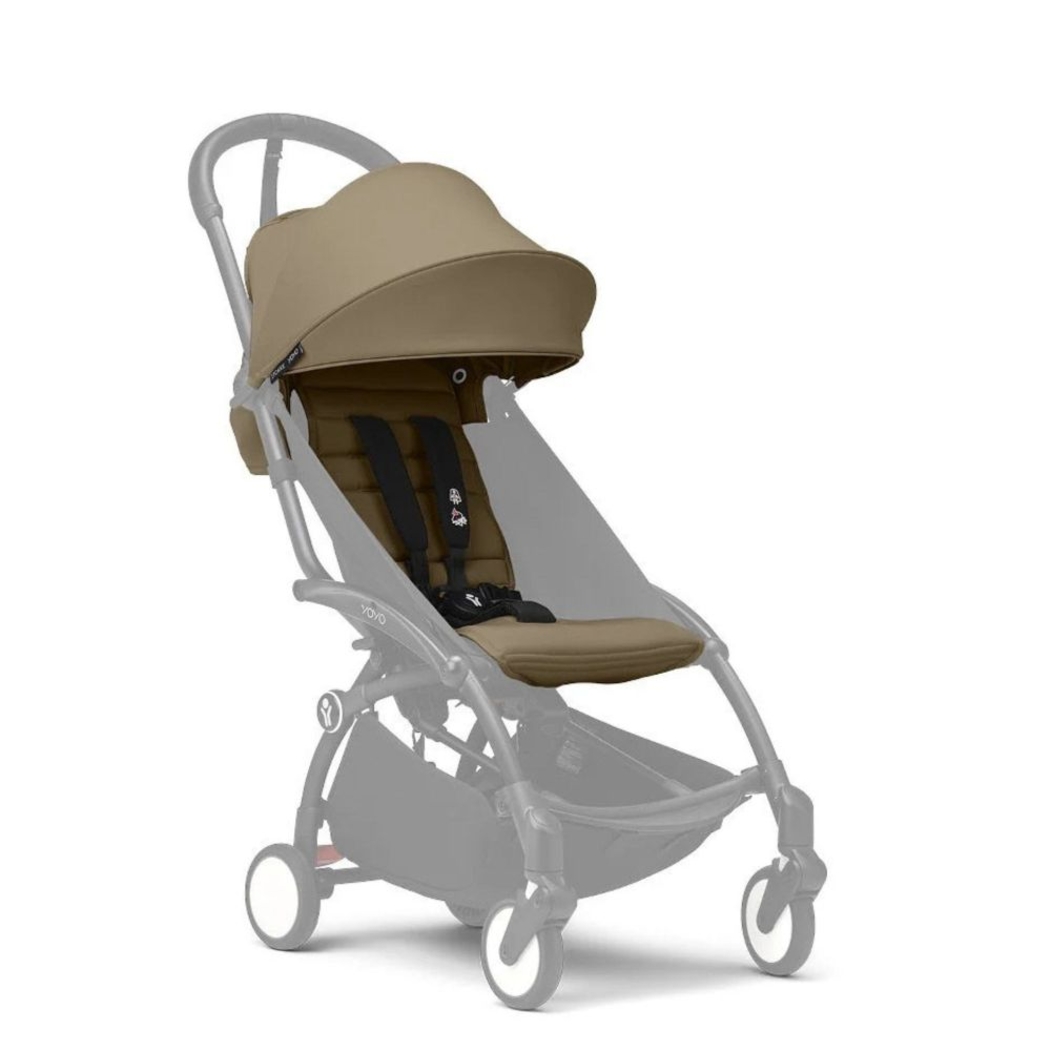 Carrinho de Bebé YOYO 3 Black Stokke com Color Pack 6+ - Stokke - PACKYOYO001-003