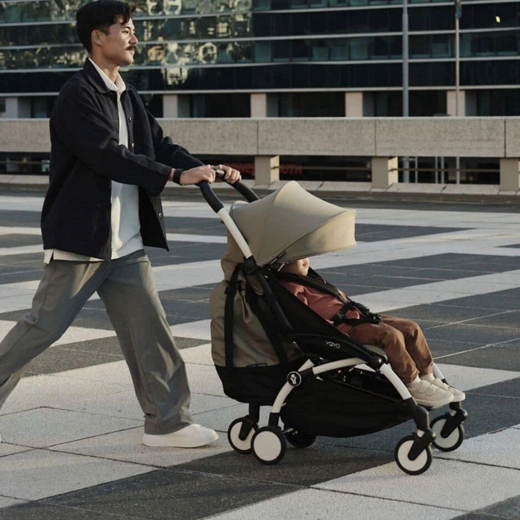 Carrinho de Bebé YOYO 3 White Stokke com Color Pack 6+ - Stokke - PACKYOYO002-004