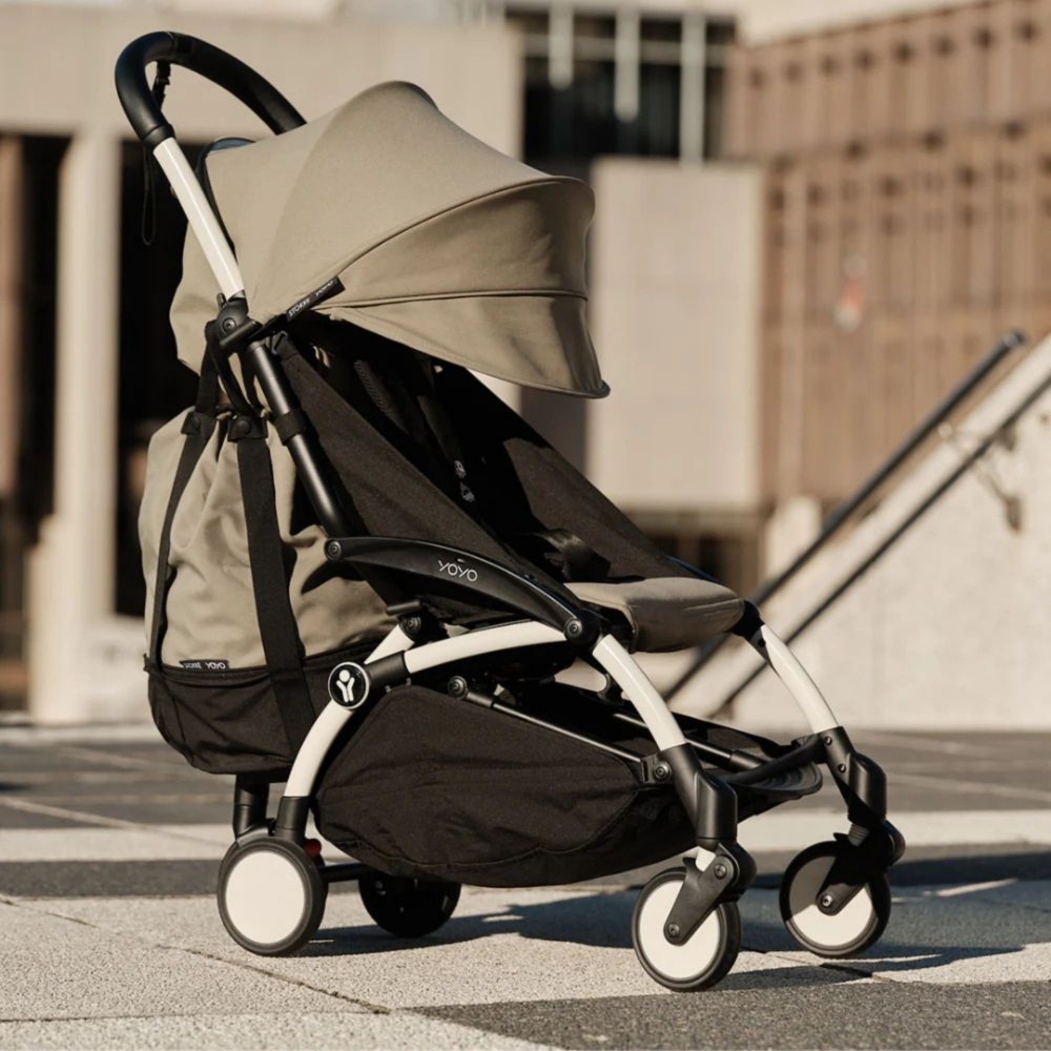 Carrinho de Bebé YOYO 3 White Stokke com Color Pack 6+ - Stokke - PACKYOYO002-004