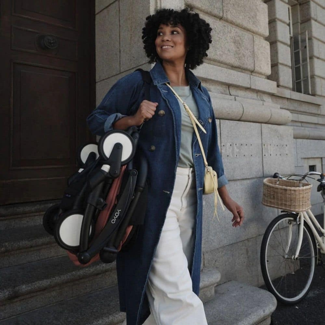 Carrinho de Bebé YOYO 3 Black Stokke com Color Pack 6+ - Stokke - PACKYOYO002-007