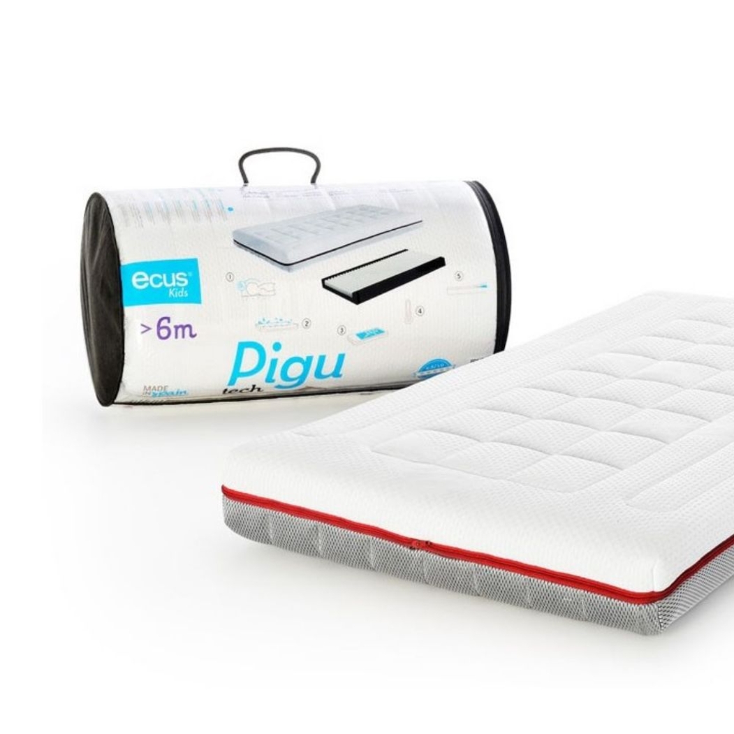 Colchão para Berço Ecus Kids Pigu - Ecus Kids - 8433905190392