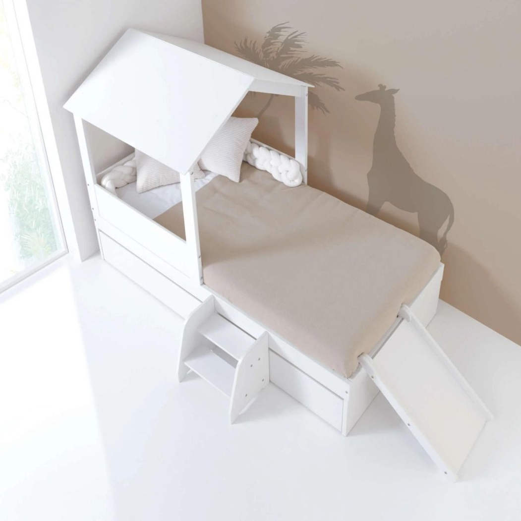 Cama Evolutiva Casita Alondra Montessori Bianca Quattro - Alondra - 8431904456594