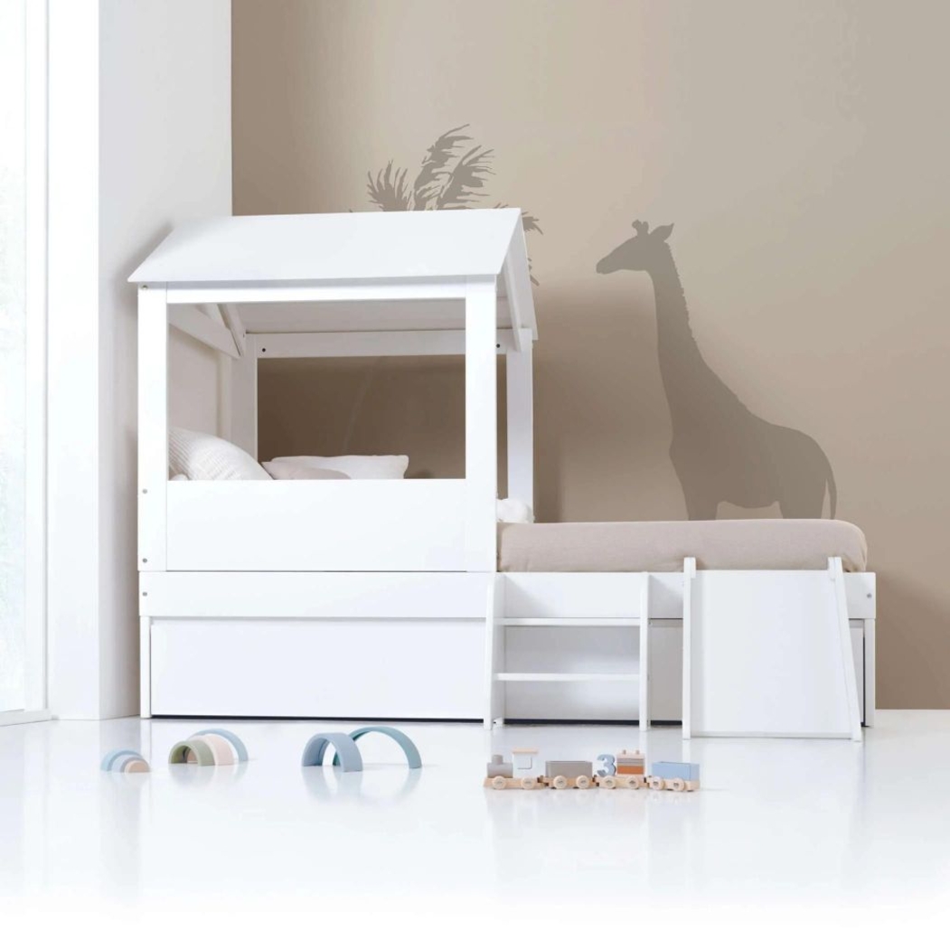 Cama Evolutiva Casita Alondra Montessori Bianca Quattro - Alondra - 8431904456594