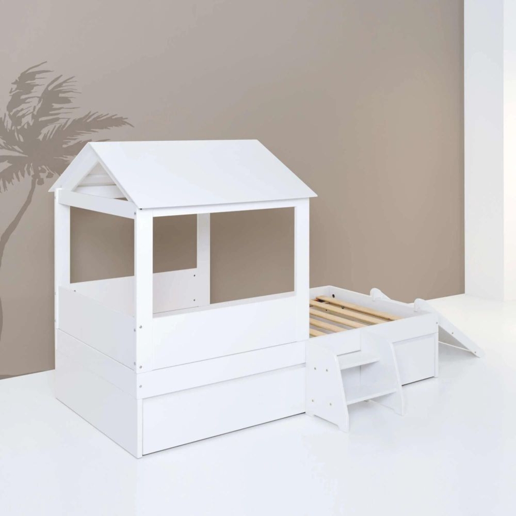 Cama Evolutiva Casita Alondra Montessori Bianca Quattro - Alondra - 8431904456594