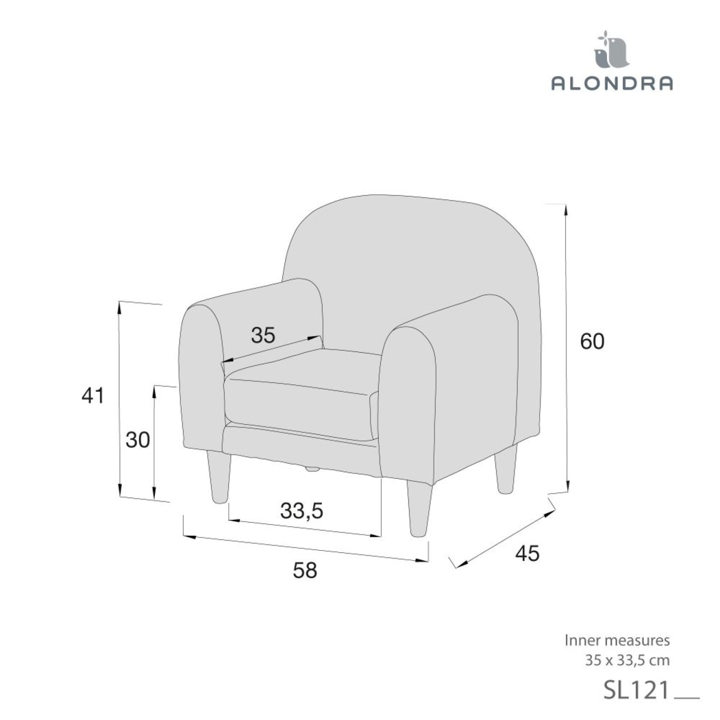 Poltrona Infantil Alondra Code - Alondra - 8431904493346