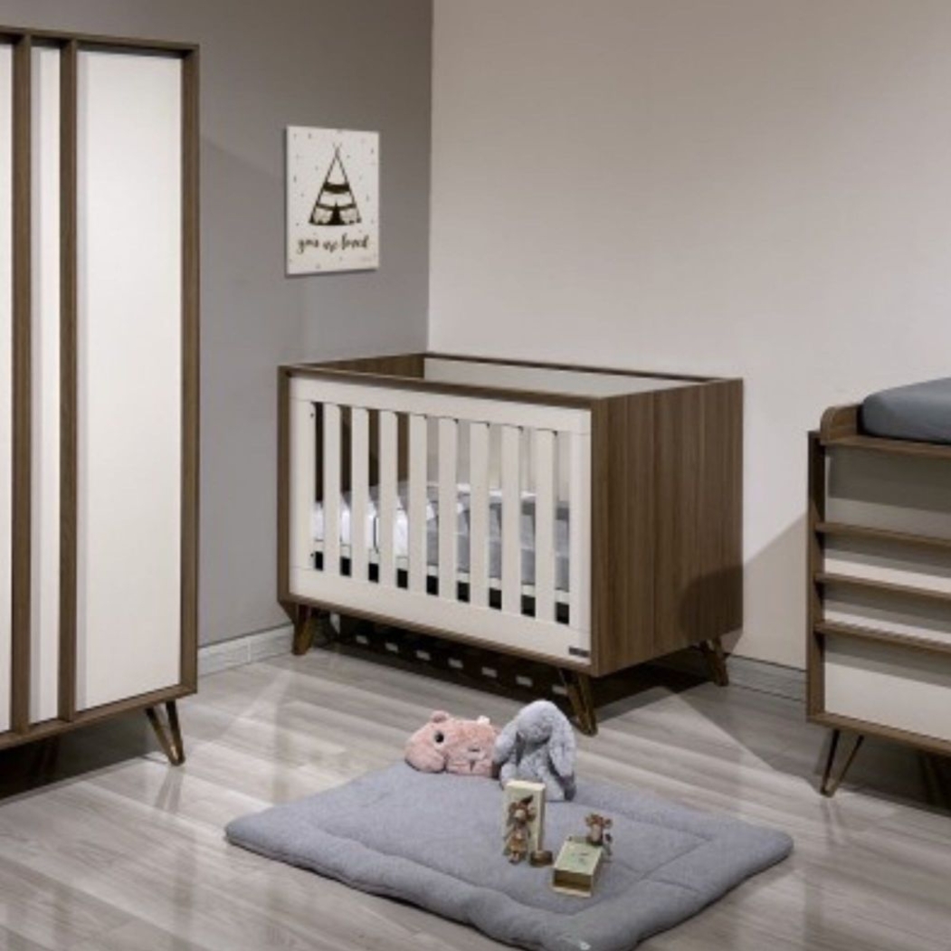 Berço Ikid Trieste Oak - Ikid - 8435587803423