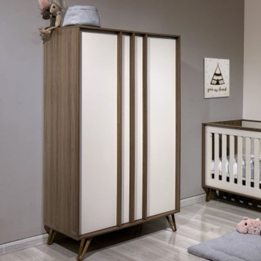 Armário Ikid Trieste Walnut - Ikid - 8435587803614