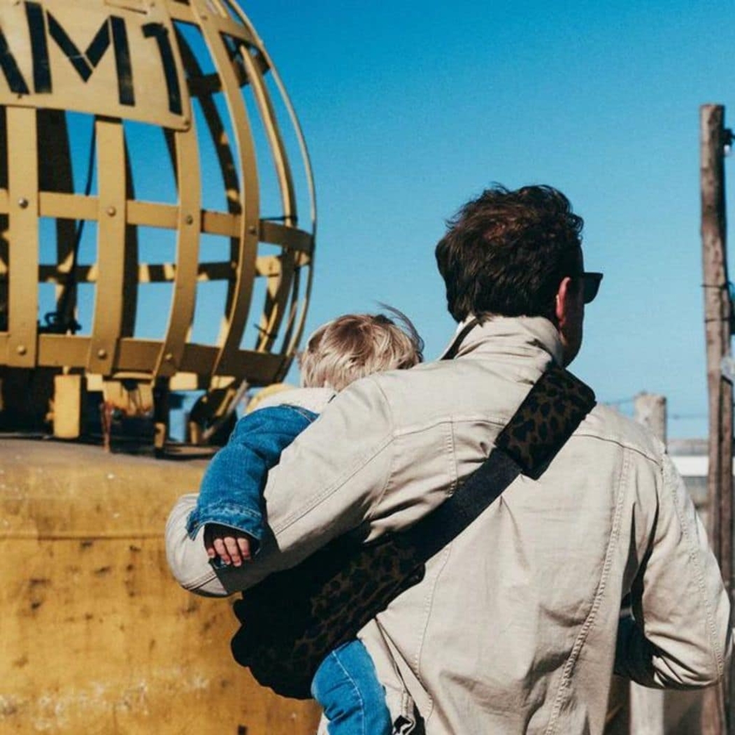 Porta-Bébes Wildride Print Brown Leopard - Wildride - 8720726081030