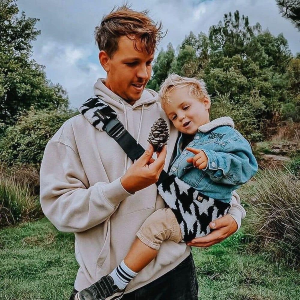 Porta-Bébes Wildride Premium Houndstooth - Wildride - 8720726081191