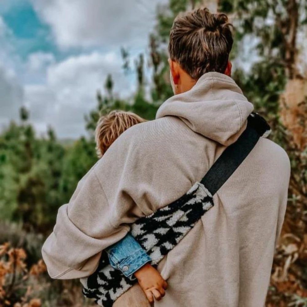 Porta-Bébes Wildride Premium Houndstooth - Wildride - 8720726081191