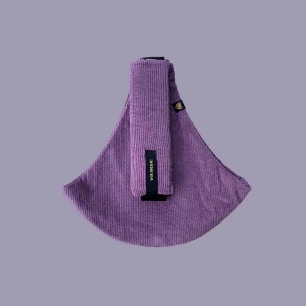 Porta-Bébes Wildride Bombazina Lilac - Wildride - 8720726081313