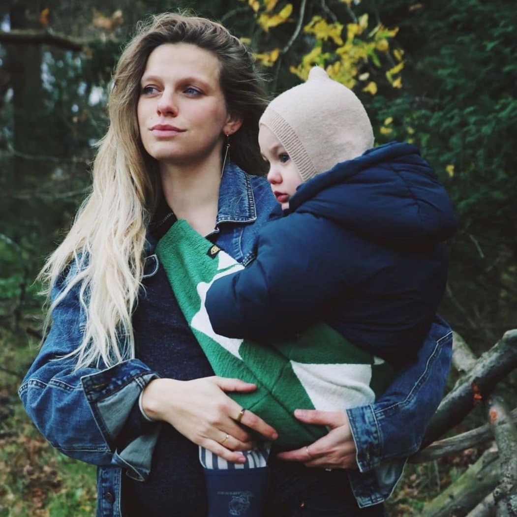 Porta-Bébes Wildride Premium Green Graphic - Wildride - 8720726081573