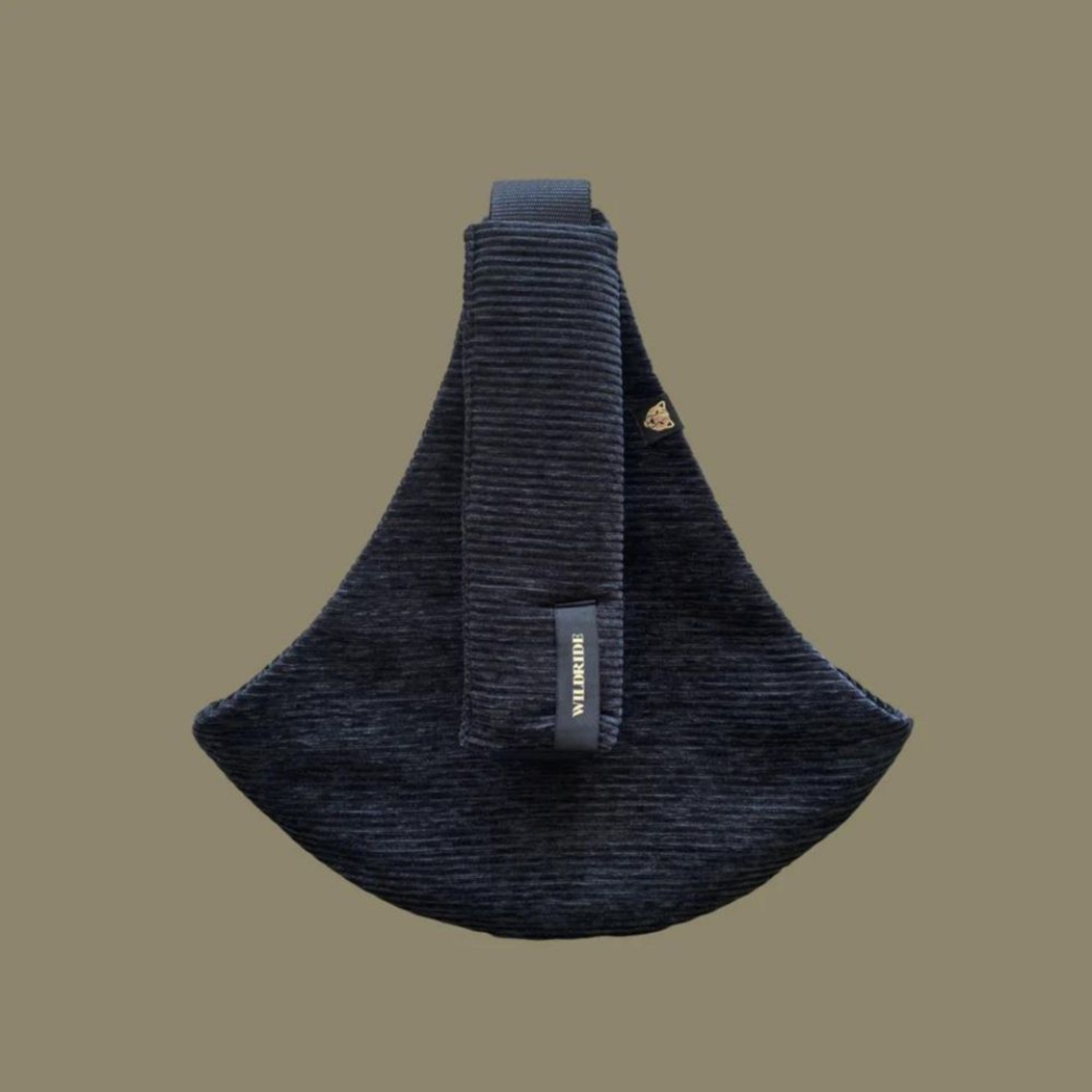 Porta-Bébes Wildride Bombazina Black - Wildride - 8720726081559