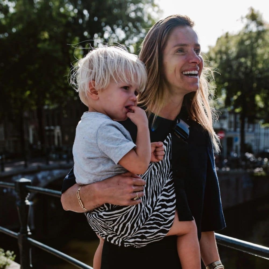 Porta-Bébes Wildride Premium Black Zebra - Wildride - 8720726081634