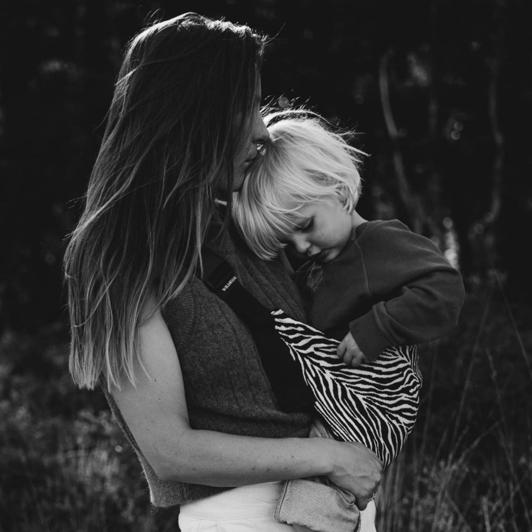 Porta-Bébes Wildride Premium Black Zebra - Wildride - 8720726081634