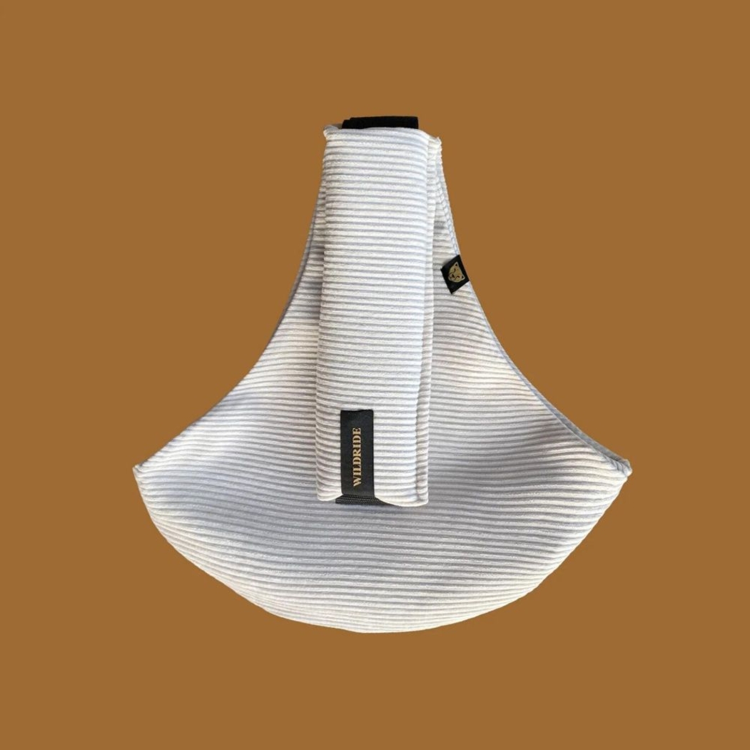 Porta-Bébes Wildride Bombazina Cream - Wildride - 8720726081153