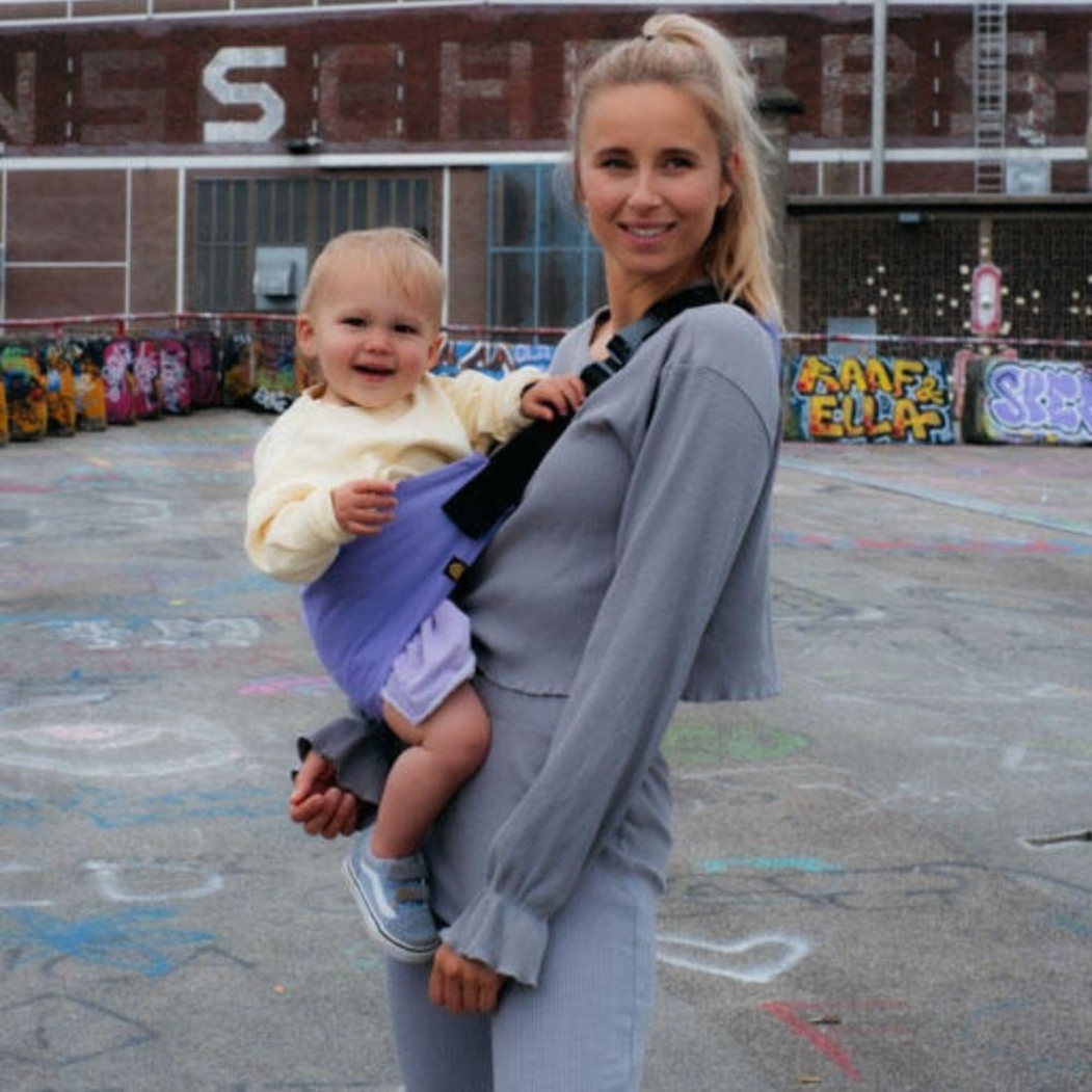 Porta-Bébes Wildride Main Lavender - Wildride - 8720726081986