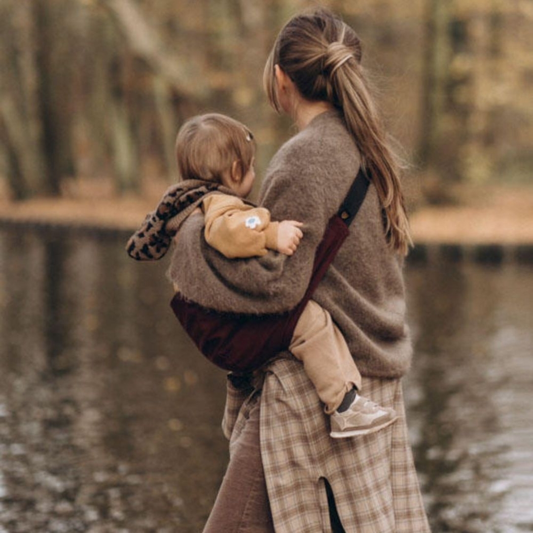 Porta-Bébes Wildride Main Merlot - Wildride - 8721154240129