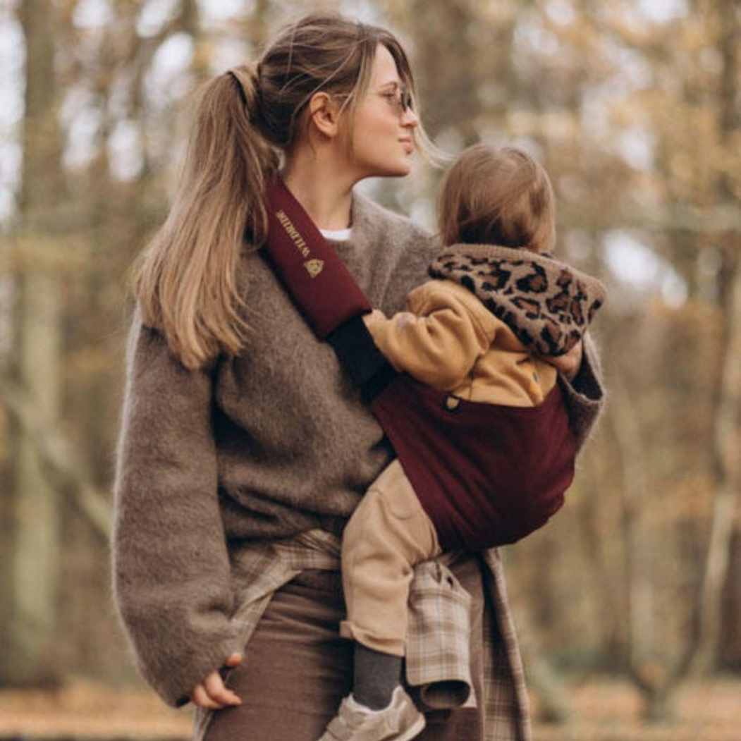 Porta-Bébes Wildride Main Merlot - Wildride - 8721154240129