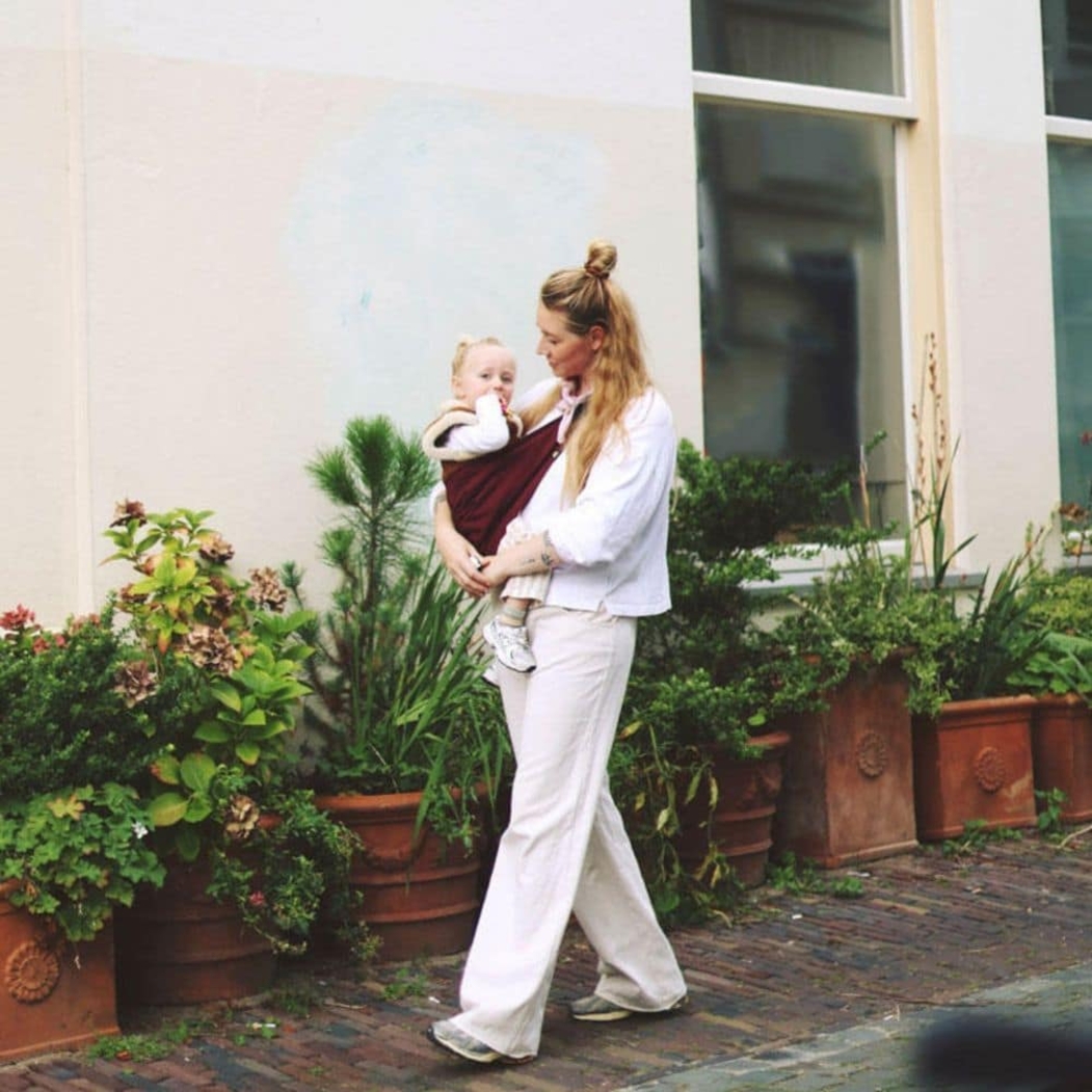 Porta-Bébes Wildride Main Merlot - Wildride - 8721154240129