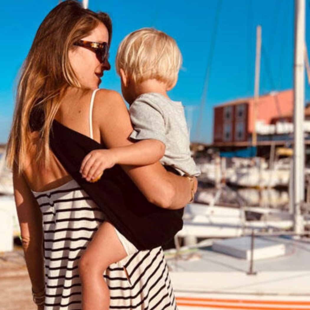 Porta-Bebés Wildride Linho Black - Wildride - 8720726081931