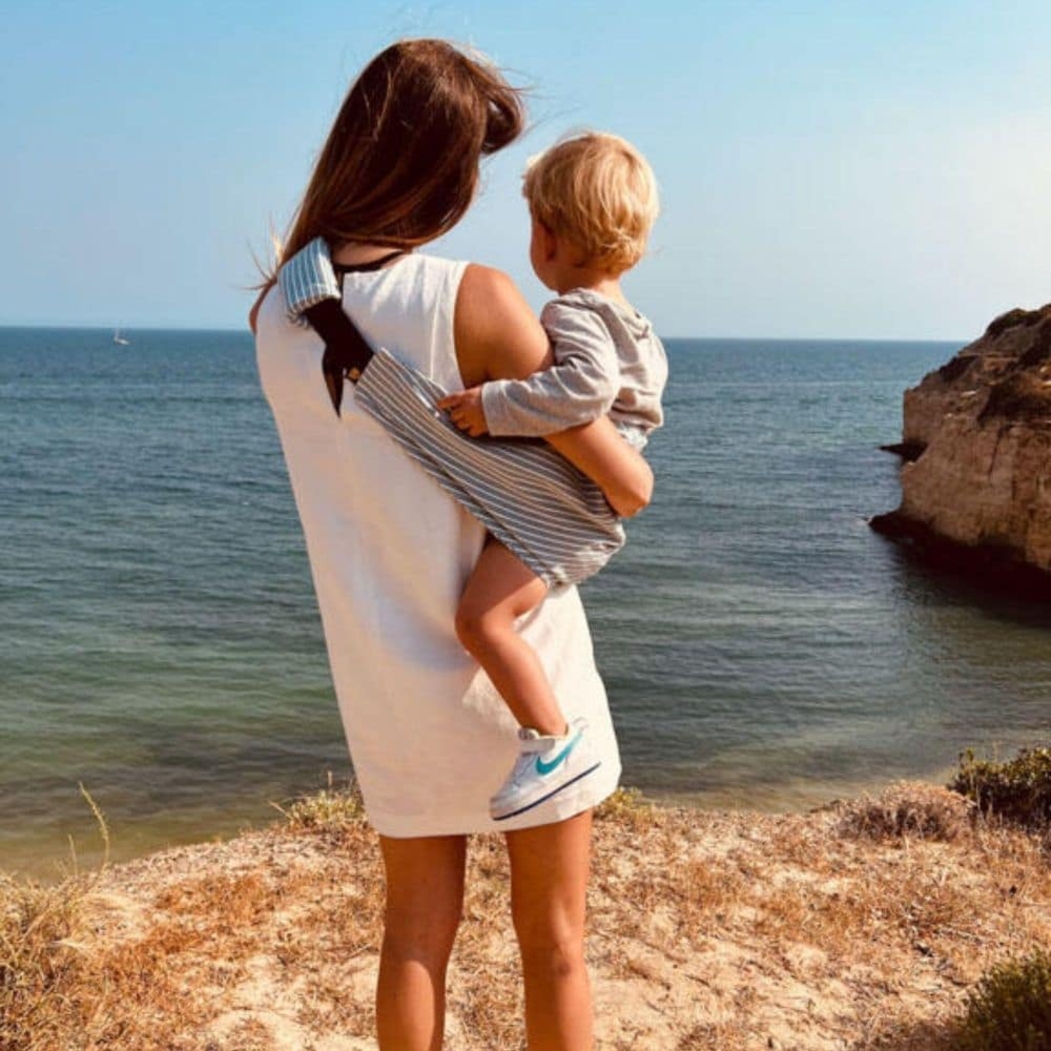 Porta-Bébes Wildride Main Denim Stripe - Wildride - 8721154240099