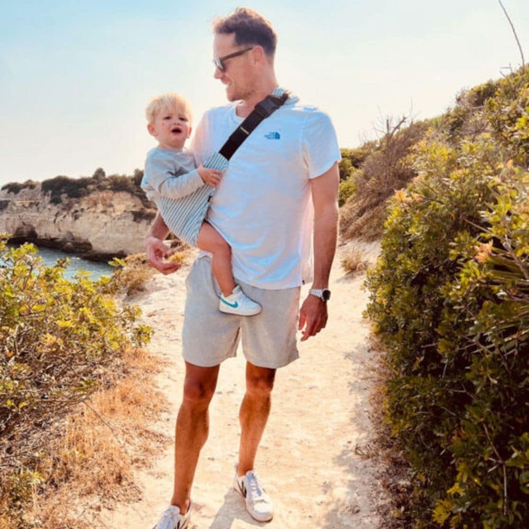 Porta-Bébes Wildride Main Denim Stripe - Wildride - 8721154240099